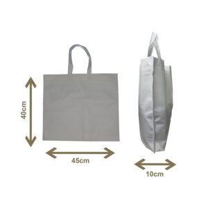 Bolsa de friselina 45 × 40 × 10 cm