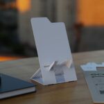 Kit Soporte Notebook y Celular Ecofold Acero
