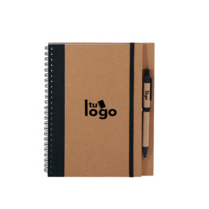 Libreta Espiral Eco Tierra con Bolígrafo A5