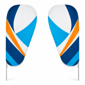 Fly banner Oval