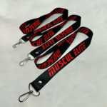 Lanyard personalizado con mosquetón premium